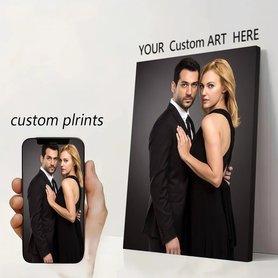 Home Textiles Fabric - Custom Print Canvas Poster Anime Game