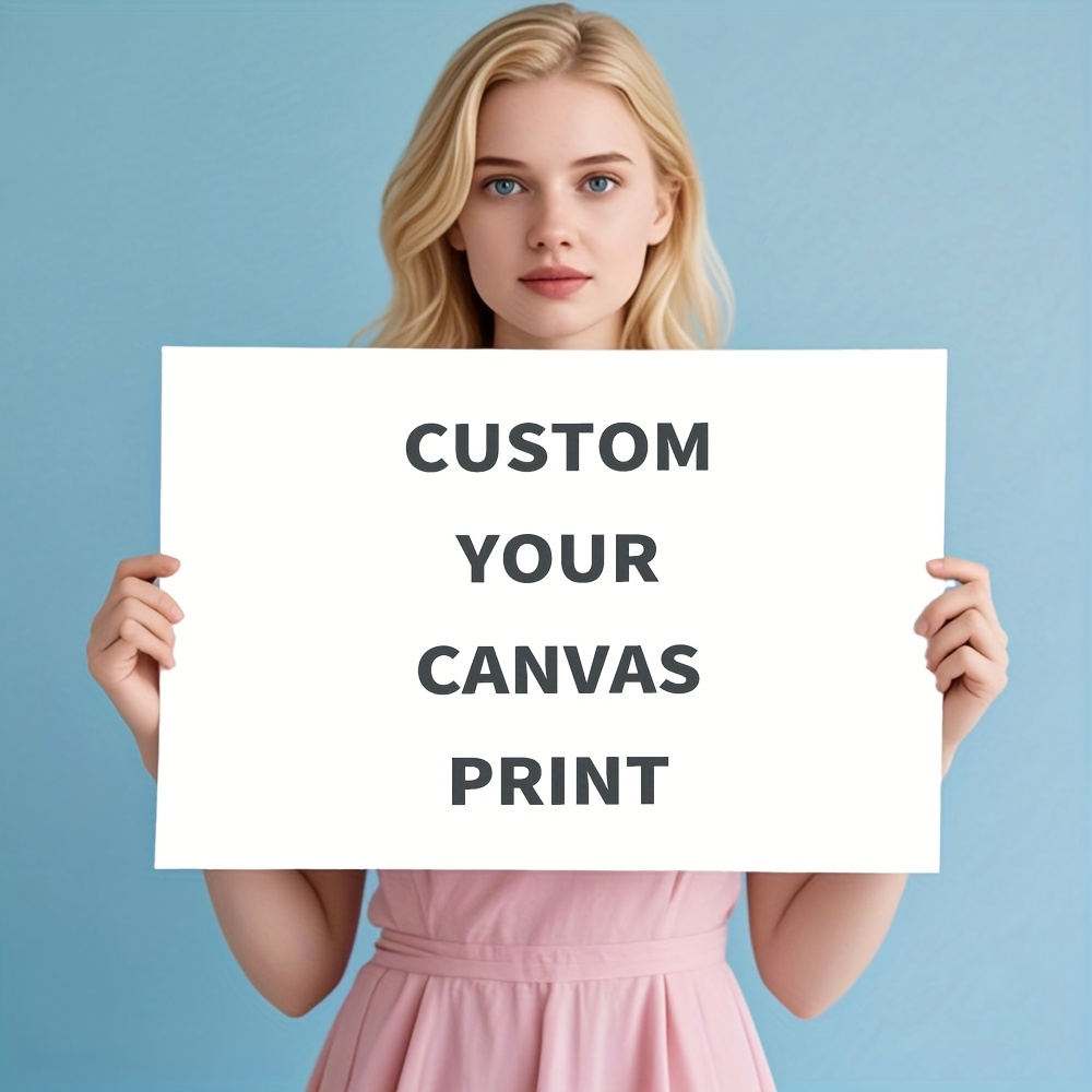 Home Textiles Fabric - Custom Canvas Print with Your Photo