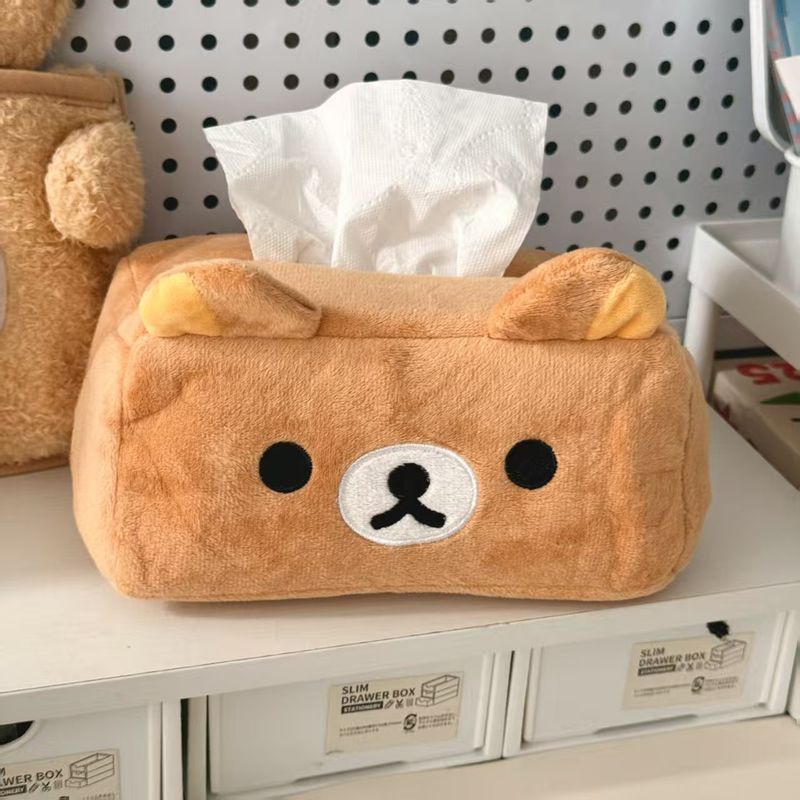 Home Textiles Towel - Cartoon Cute Rilakkuma Bear Plush Tissue