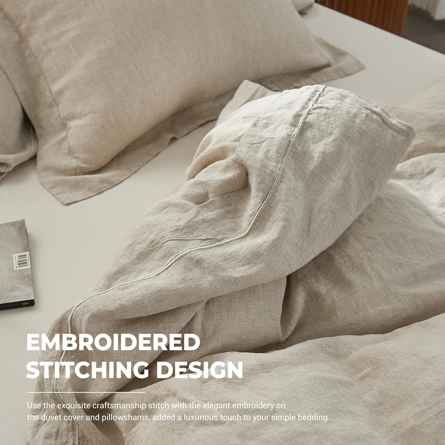 Pure Washed Linen Duvet Cover  - đánh giá và giá Linen Duvet Cover