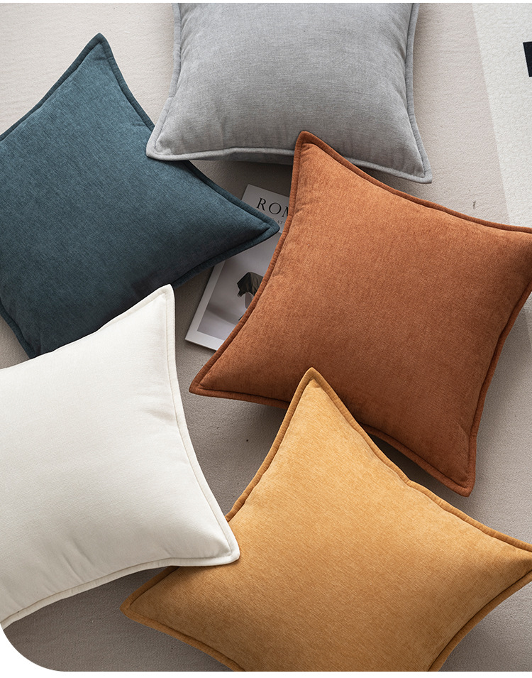 Retro Soft Chenille Throw Pill - đánh giá và giá Pillow Cover 20X20