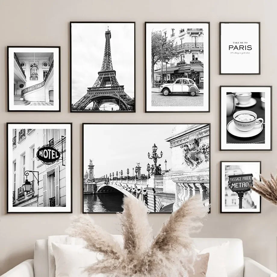 Black White Paris Towel Cafe S - đánh giá và giá Home Textiles Towel