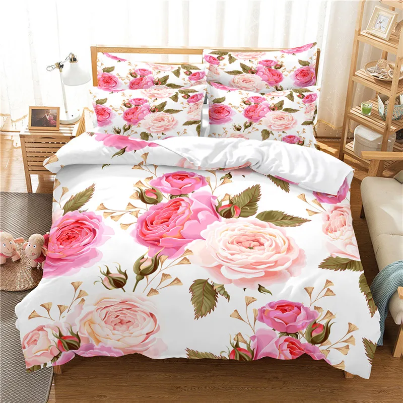 Hoa Bộ Chăn Ga Gối Túi Đựng Ch - đánh giá và giá Linen Duvet Cover