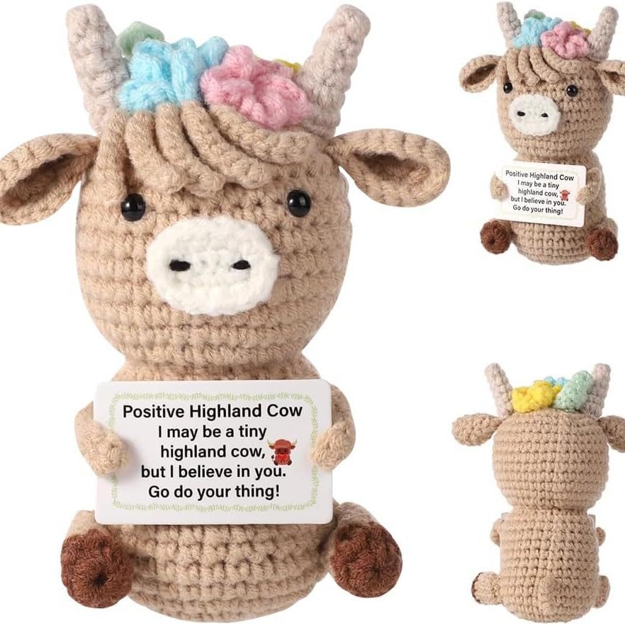 Crochet Emotional Cow Doll Dec - đánh giá và giá Home Textiles Europe