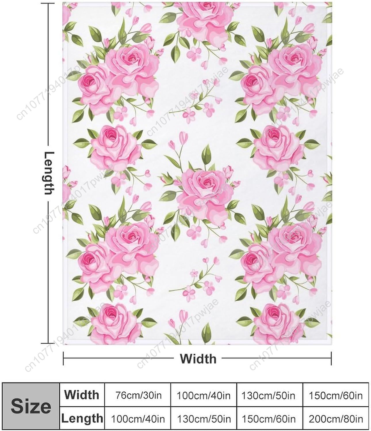 Pink Flower Throw Blanket Flor - đánh giá và giá Home Textiles Towel