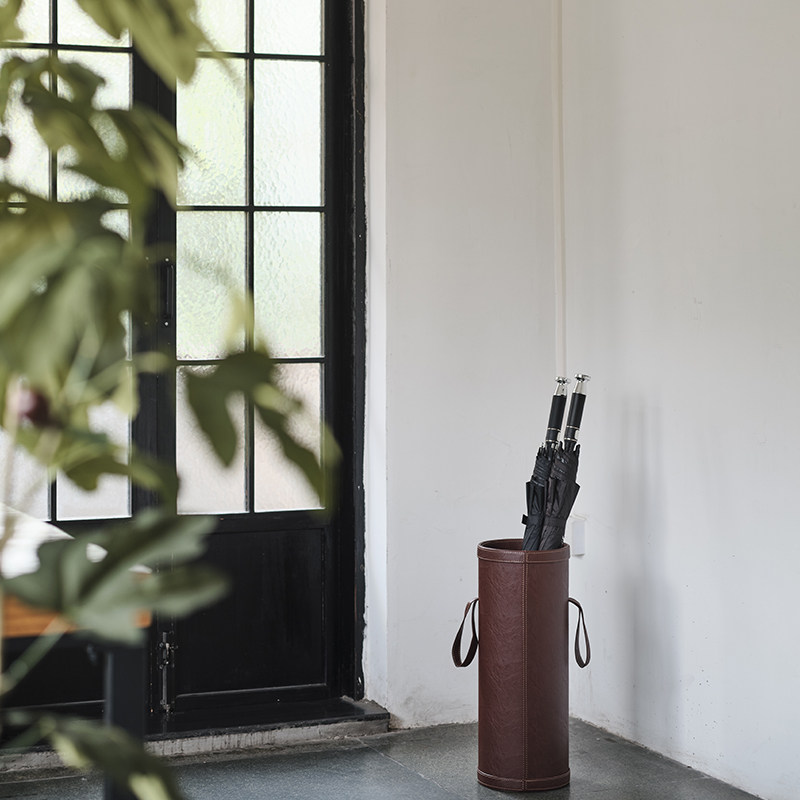 Leather Umbrella Holder, Frenc - đánh giá và giá Home Textiles France