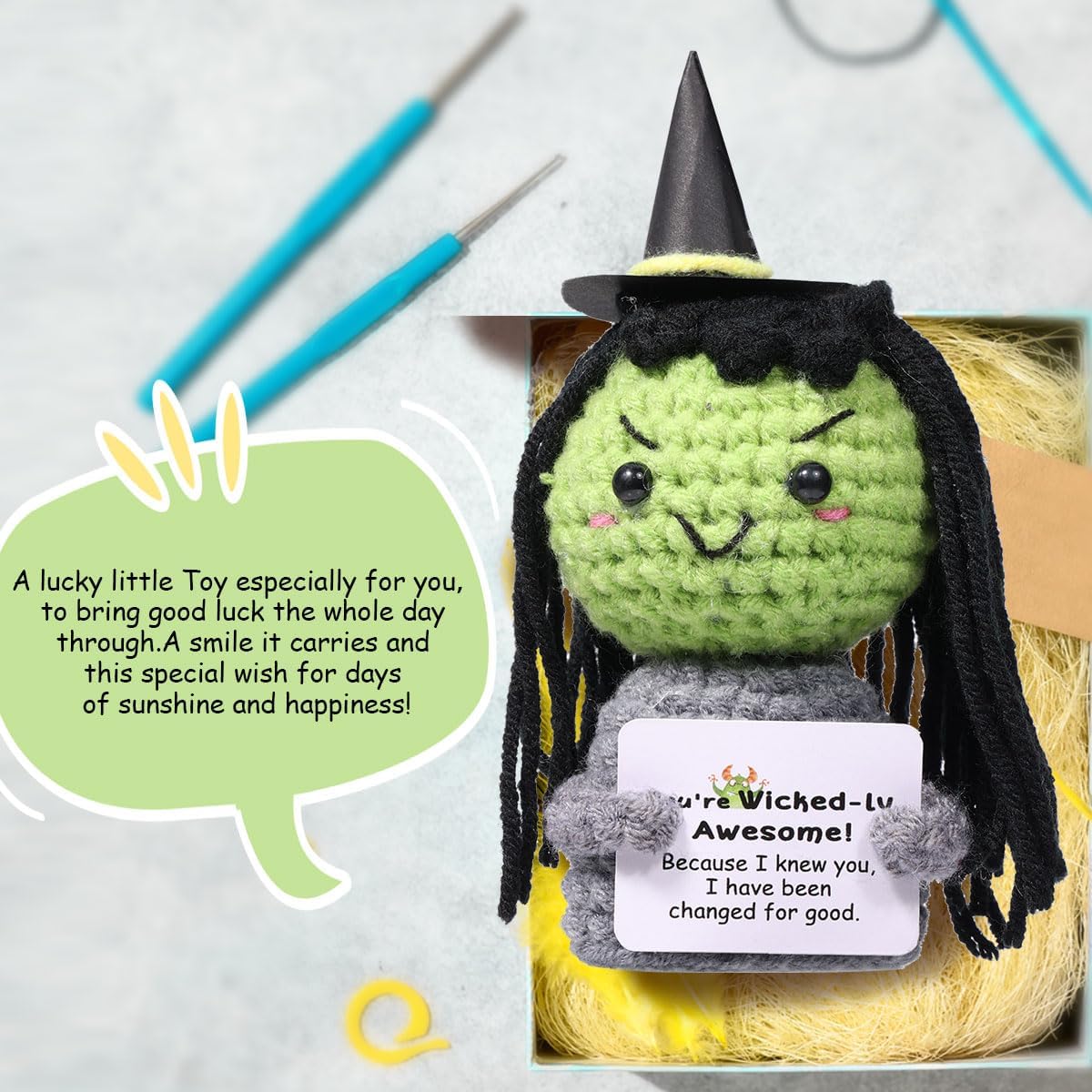 Crochet Positive Funny Wicked  - đánh giá và giá Home Textiles Europe