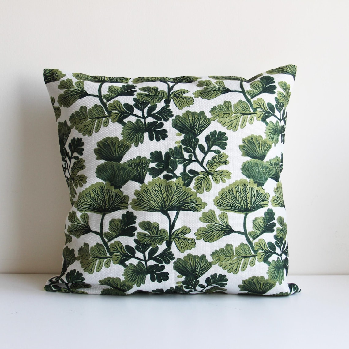 Throw Pillow Cover Green Leave - đánh giá và giá Pillow Cover 20X20