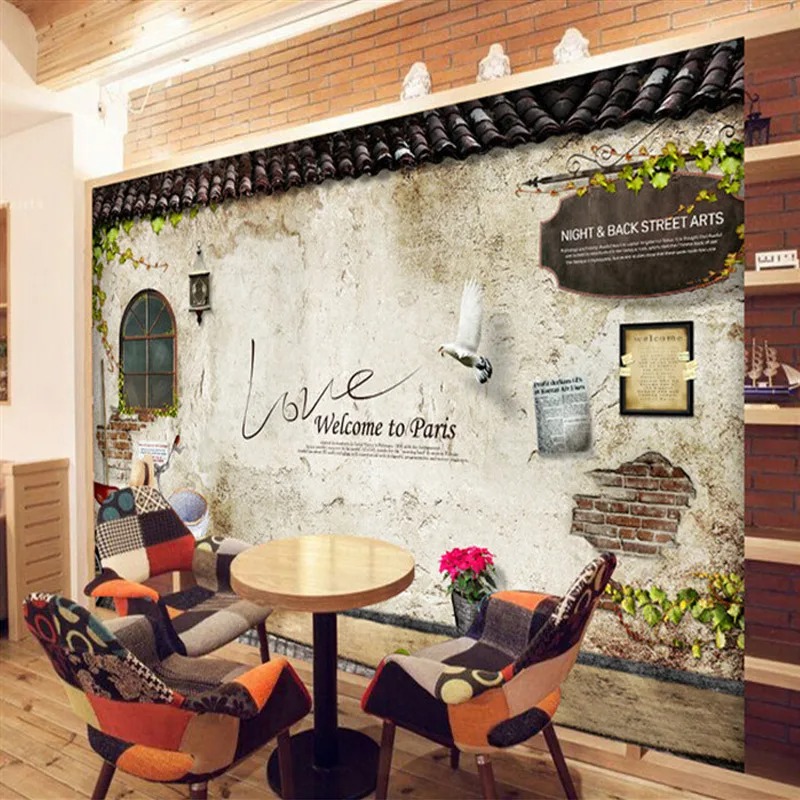 Papel De Parede 3D Custom Wall - đánh giá và giá Home Textiles Paris