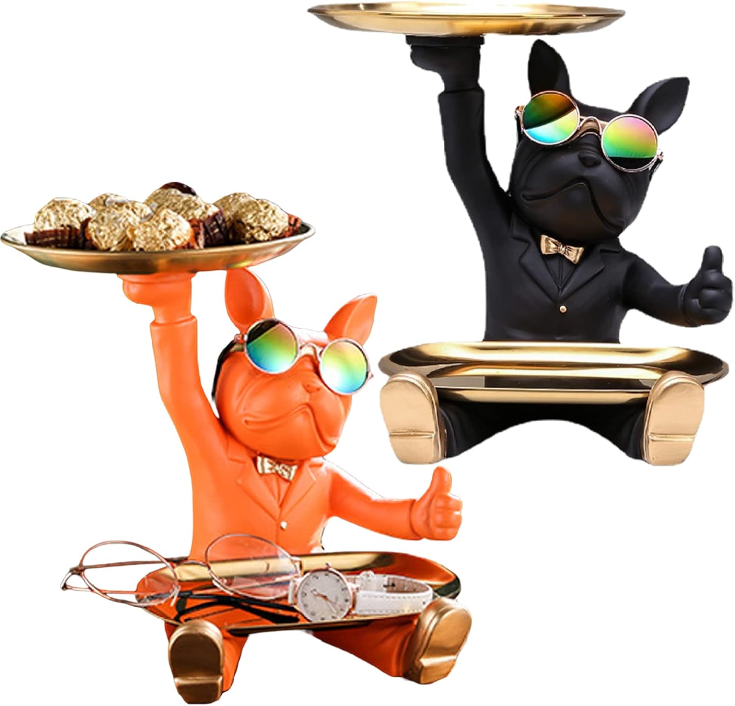 Resin French Bulldog Tray Stat - đánh giá và giá Home Textiles France