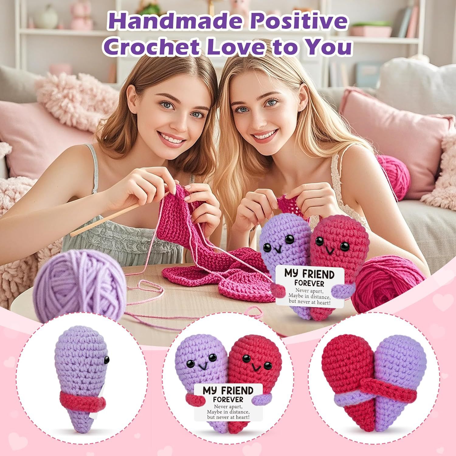 Cute Crochet Emotional Support - đánh giá và giá Home Textiles Europe
