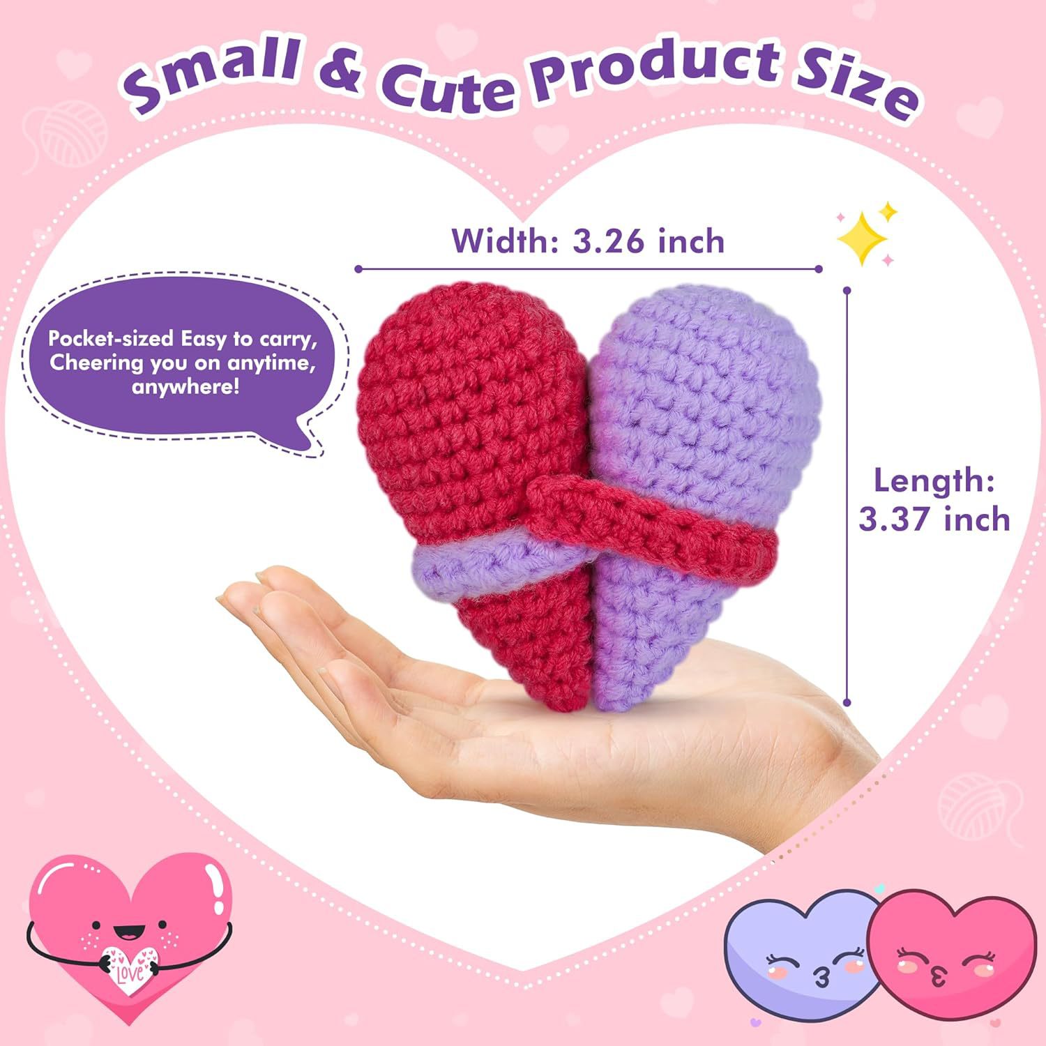 Cute Crochet Emotional Support - đánh giá và giá Home Textiles Europe