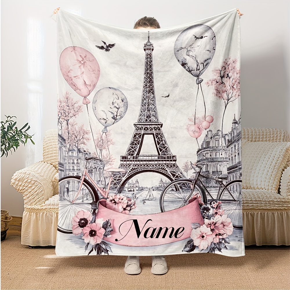 Personalized Paris Blanket Nam - đánh giá và giá Home Textiles Paris