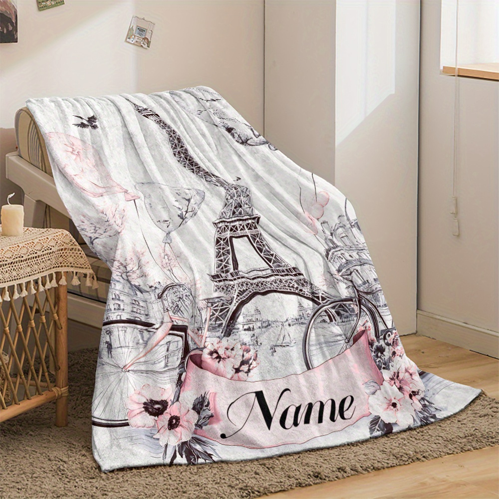 Personalized Paris Blanket Nam - đánh giá và giá Home Textiles Paris