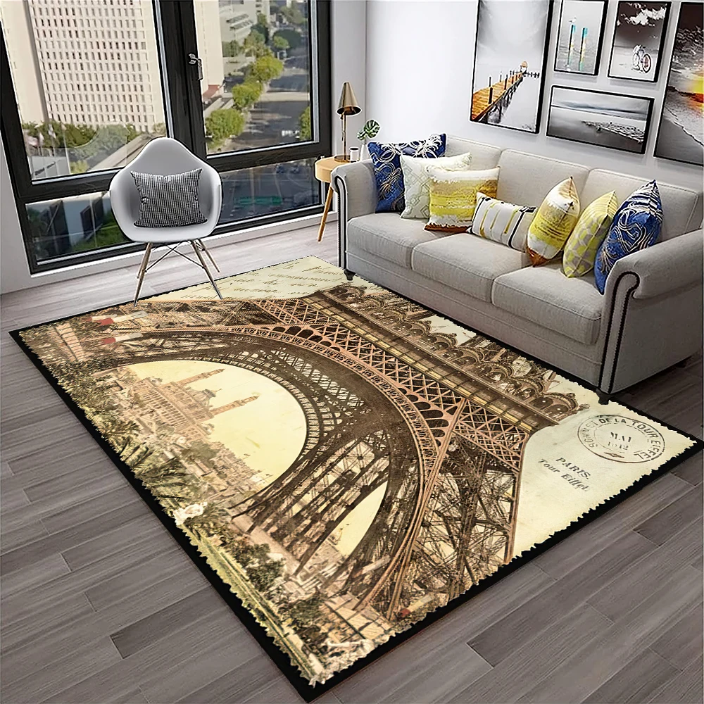 France Paris Eiffel Tower Retr - đánh giá và giá Home Textiles Paris
