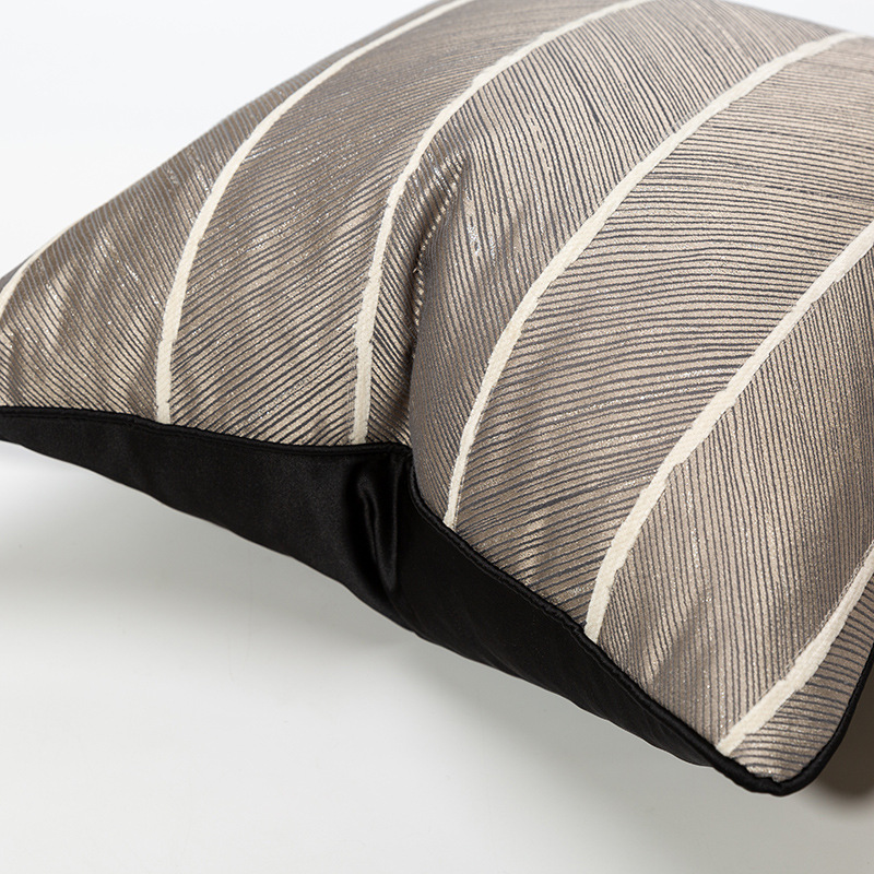 Đen Trắng Jacquard Ném Sang Tr - đánh giá và giá Pillow Cover 20X20